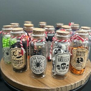 Bullseyes Playground Halloween Potion Bottles